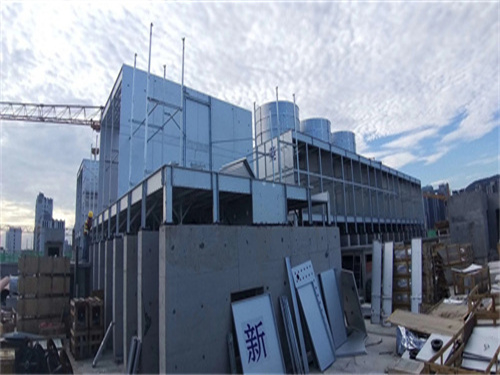 冷却塔维修厂家讲解冷却塔循环水旁滤器室外安装系统