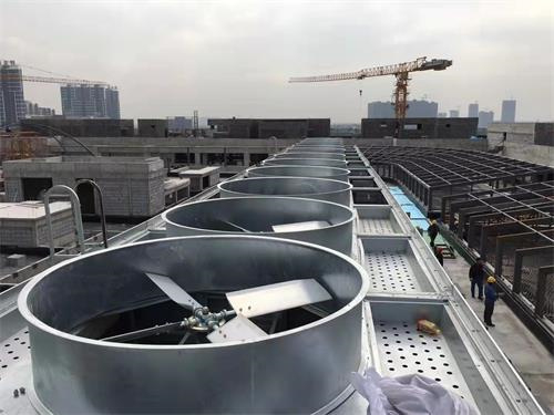 冷却塔厂家简析玻璃钢冷却塔底梁的安装要求(高温型